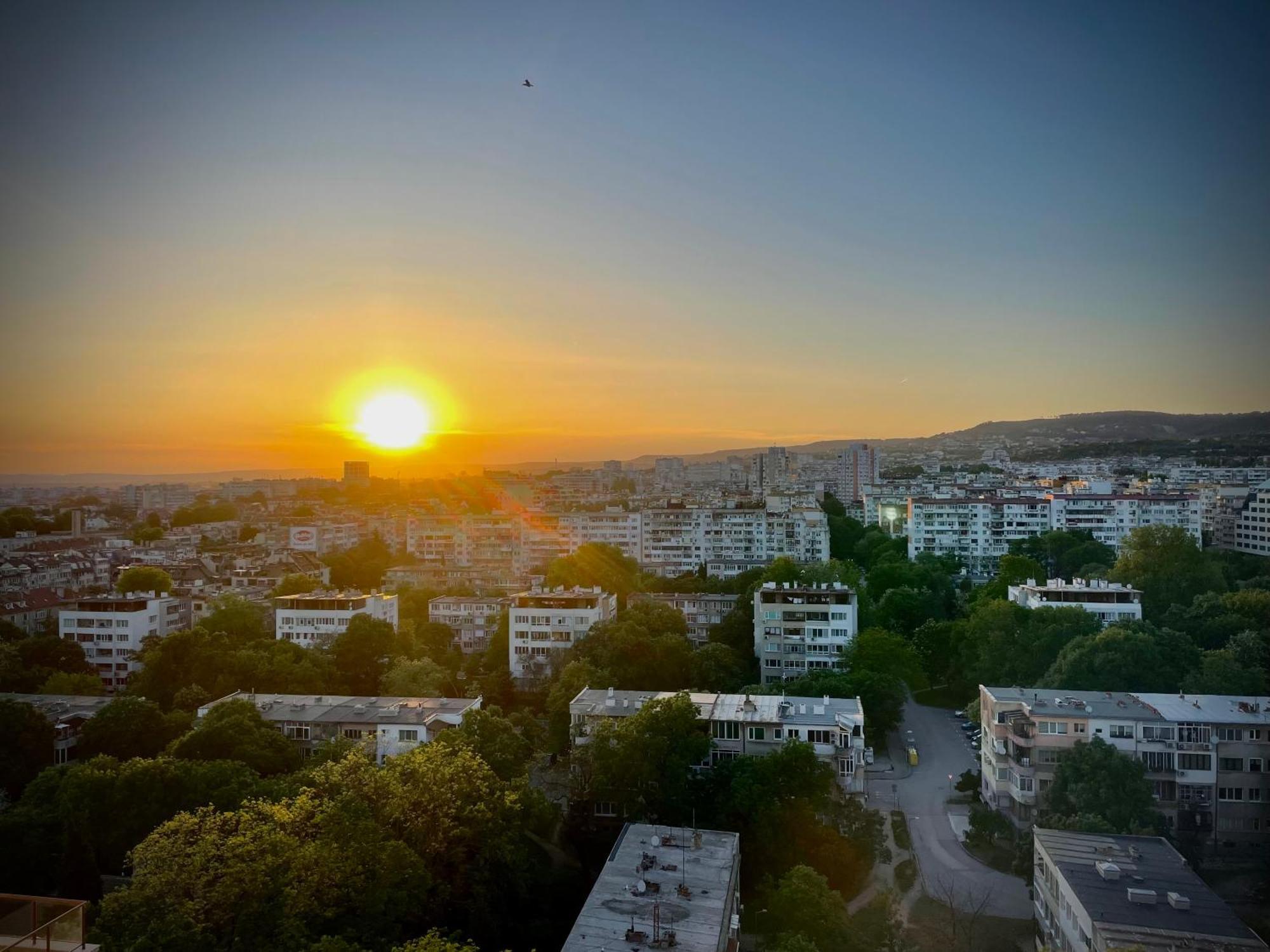 Апартамент Flowers Apartman Várna Kültér fotó